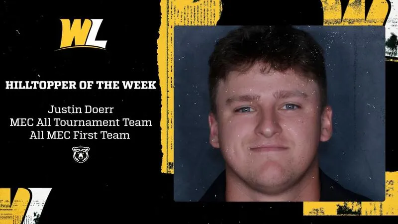 Hilltopper of the Week: Justin Doerr