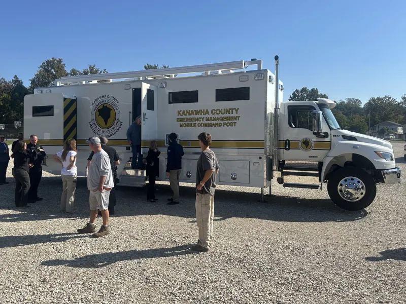 With $1.5 million in federal, local investment, Kanawha County boosts emergency response with new mobile command center, fire engine