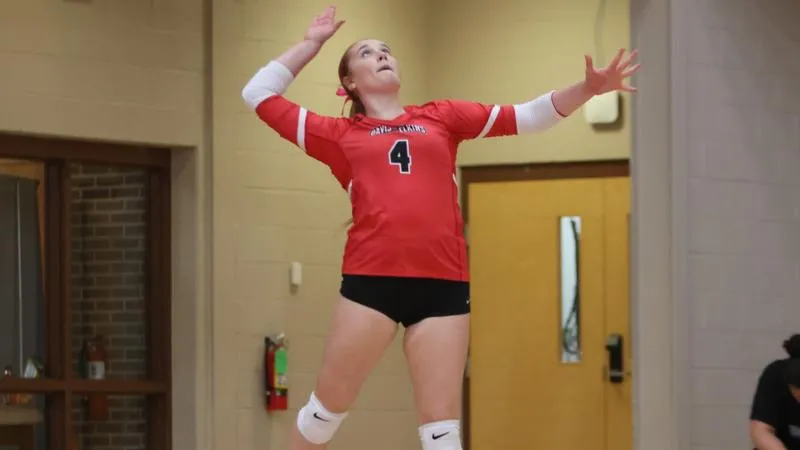 D&E Volleyball Falls to Shawnee State in Three Sets