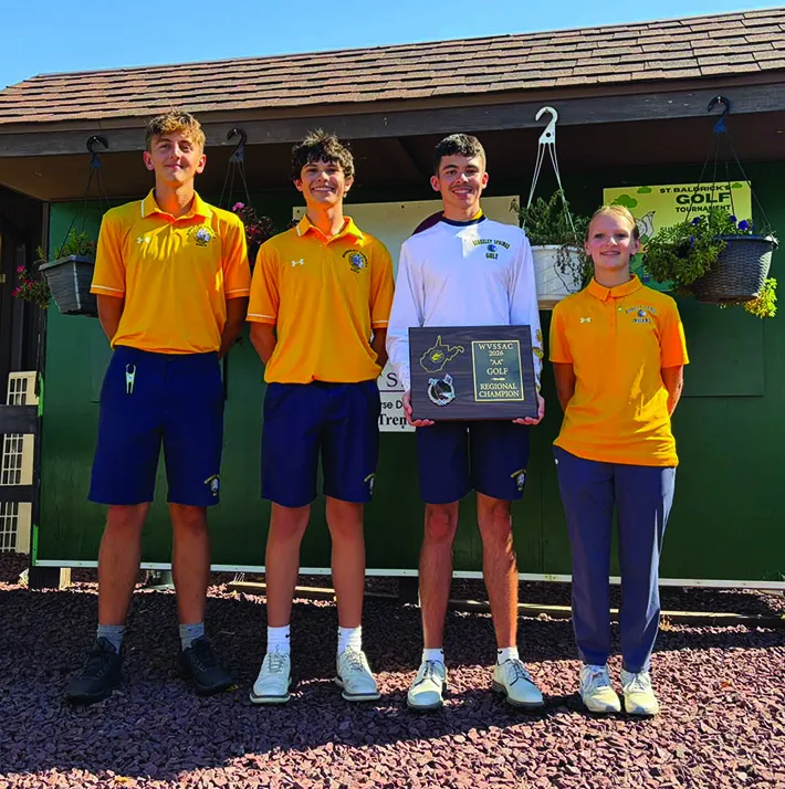 Indians capture historic Regional Golf Championship, advance to State Tournament Cayden Swink captures regional low medalist honors