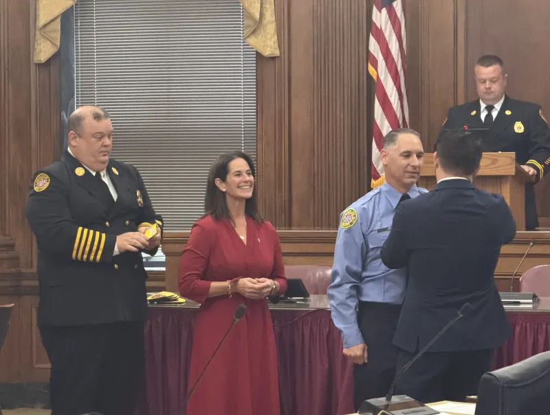 New Charleston firefighters celebrated with graduation ceremony
