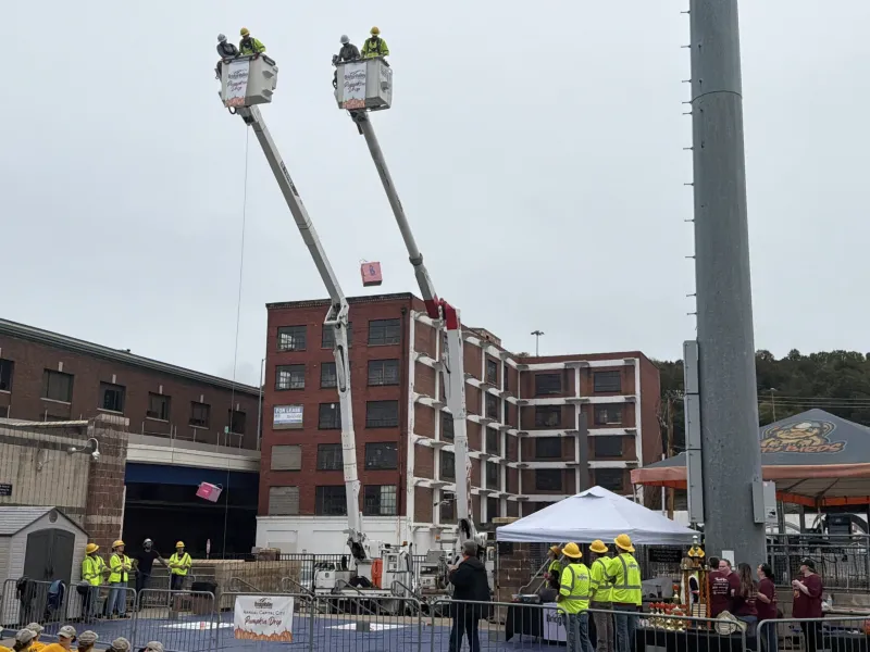 'Capital City Pumpkin Drop' gives students hands-on experience with fun on the side