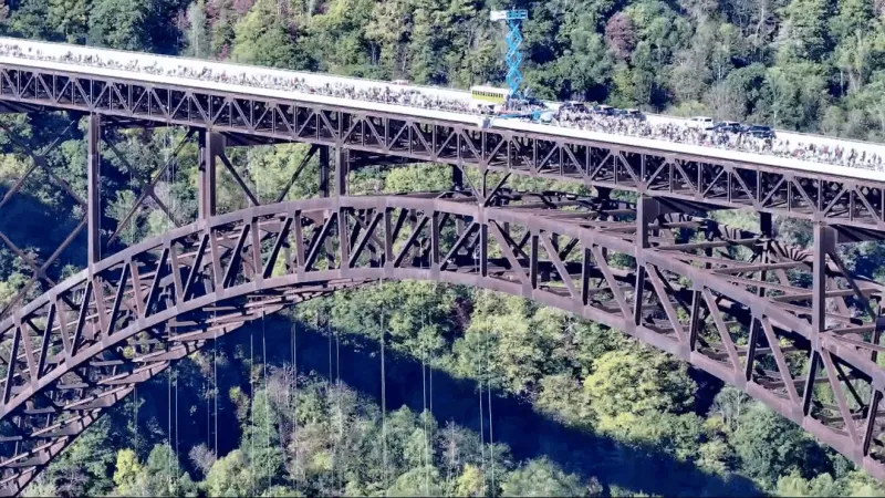 Amazing America 250: West Virginia's annual Bridge Day draws in thousands of visitors
