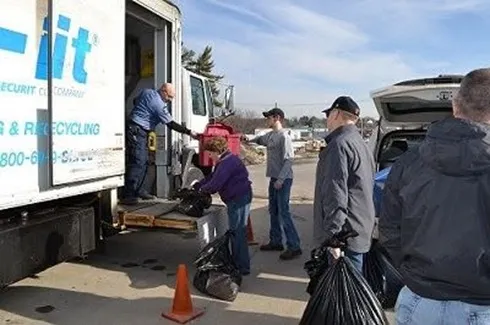 City Residents Gather Items for Disposal this Saturday as Community's Annual "Shred Day" is at Hand