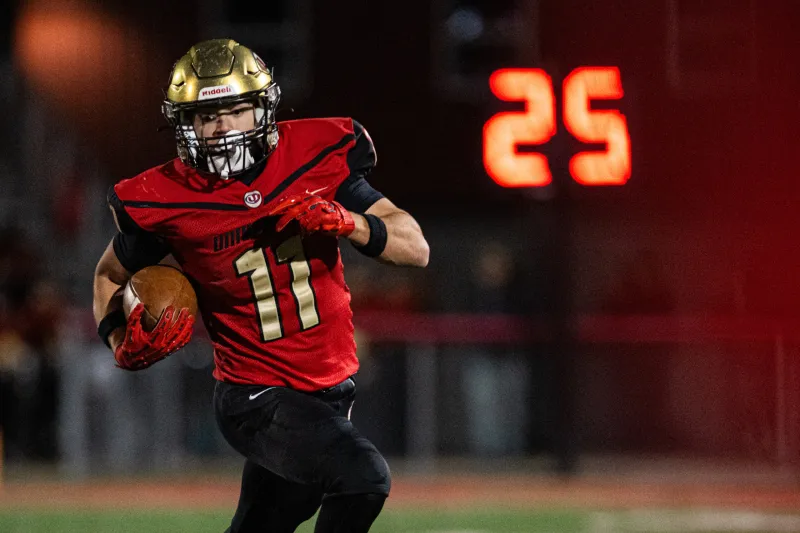 Hayden George secures 34-29 win for No. 3 UHS over Spring Mills