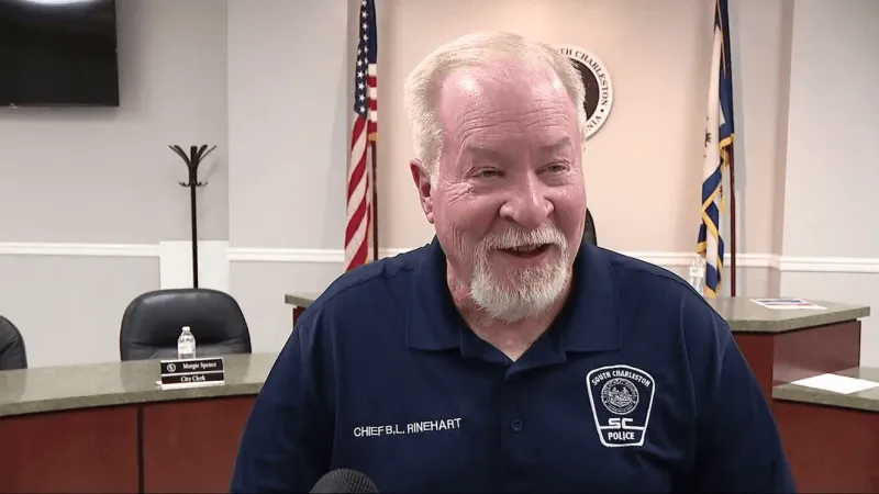 South Charleston police chief honored with key to the city ahead of upcoming retirement