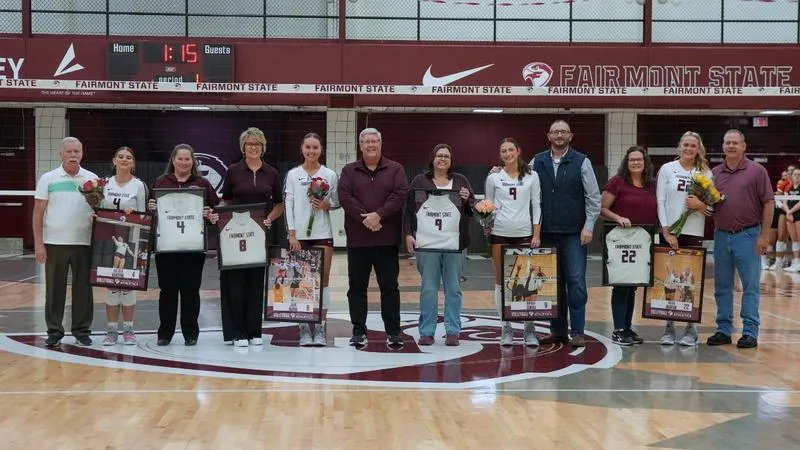 Volleyball Victorious over West Virginia Wesleyan on Senior Day