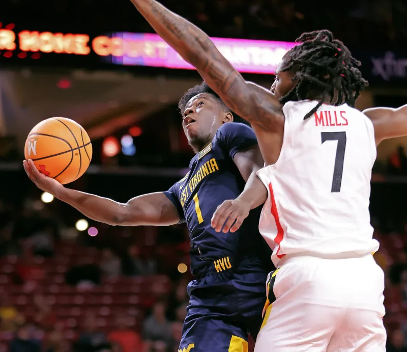 Maryland beats WVU men's basketball in overtime, 90-81, in season-opening exhibition