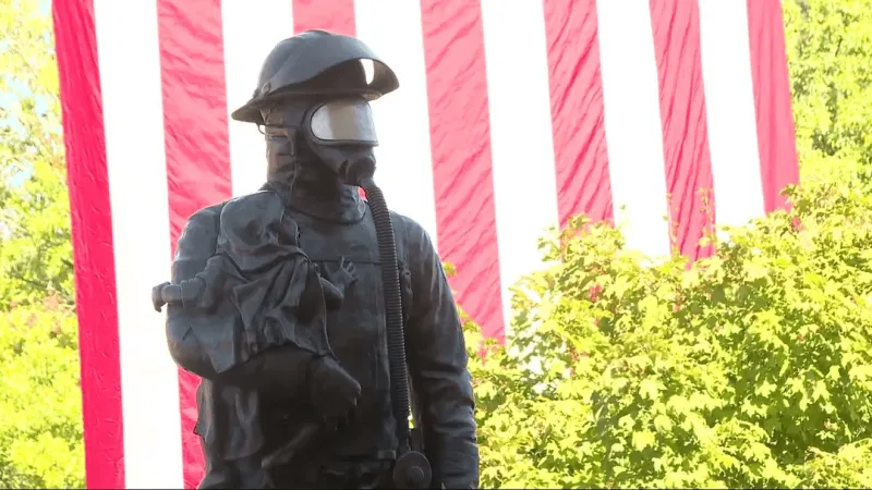 Firefighters across West Virginia gather to pay respects at Fallen Firefighter memorial