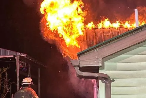 Multiple Agencies Respond to Area Residential Fire Ending with Home Destroyed and Pair of Dogs Killed
