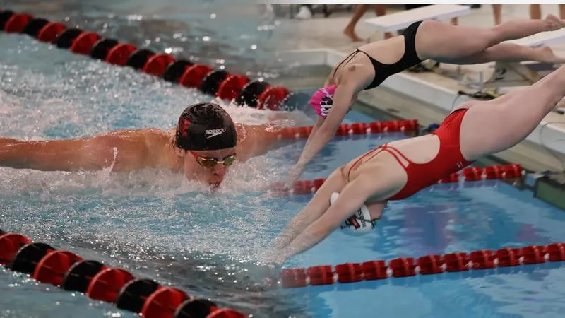 D&E Swimming Competes at Frostburg State in MEC Dual Meet