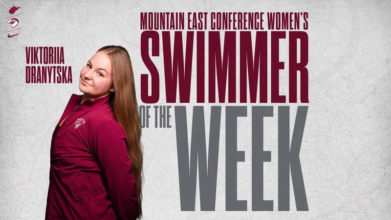Dranytska Earns Third MEC Swimmer of the Week