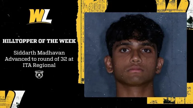 Hilltopper of the Week: Siddarth Madhavan