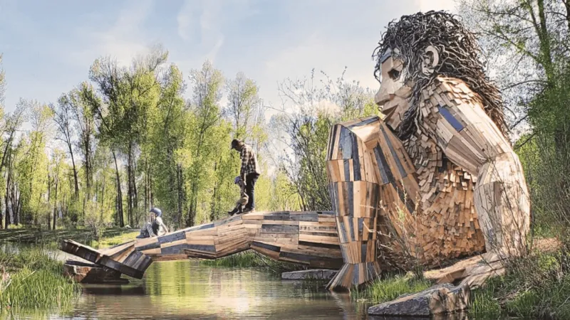 Huntington Museum of Art to join Thomas Dambo's Appalachian Troll Project