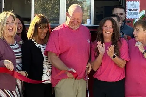 Ribbon Cutting Held for New Pizza Food Truck