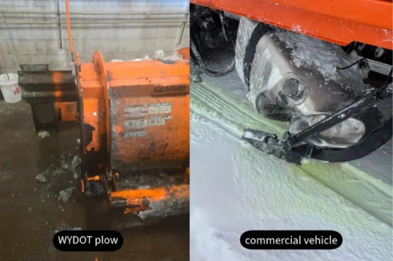 WYDOT Snowplow Hit By Semi On Interstate 80 Monday