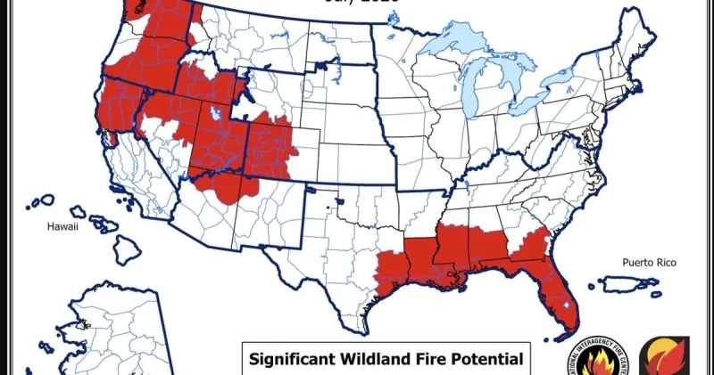 Fire outlook puts region in a 'bull's-eye' for dangerous fire season