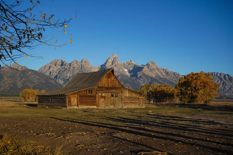 Moulton Barn in GTNP went from practical building to photography icon
