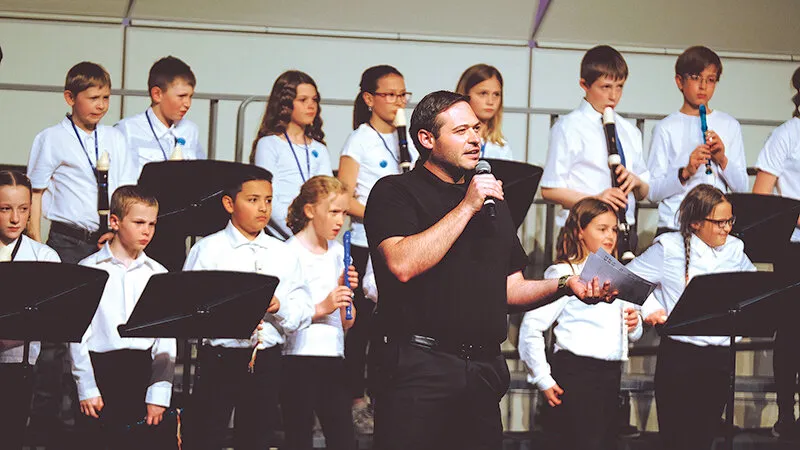 Parkside music teacher honored