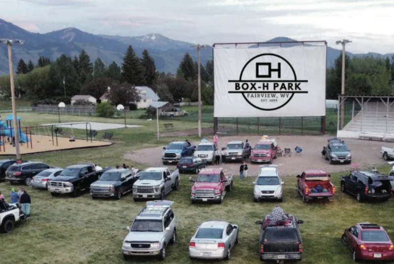 Summer drive-in movies at the Box H Park begin this Friday