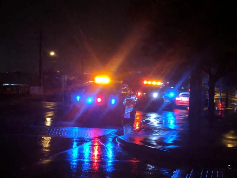 Suspect struck by own vehicle after high-speed chase on I-80