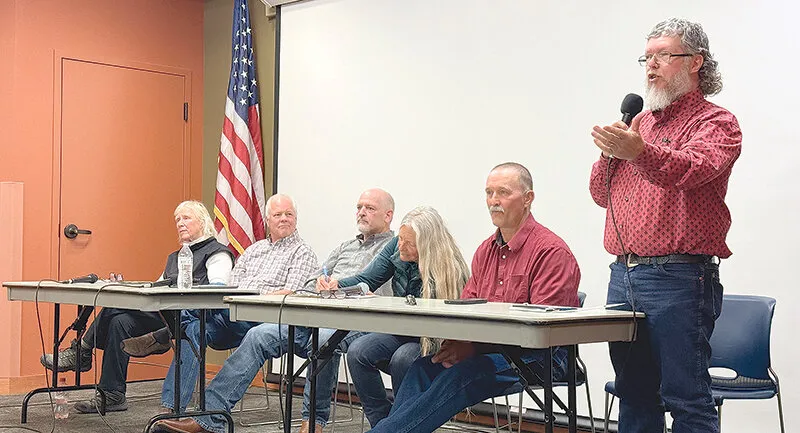 County commission candidates display divisions at debate
