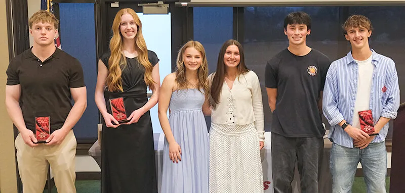 Trappers present end of year awards