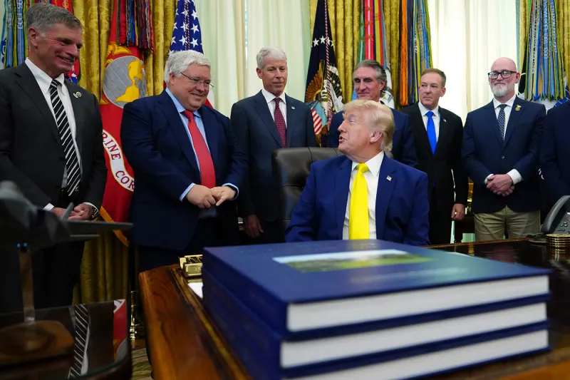 Gov. Gordon cheers Trump's $700M coal subsidy package during White House visit