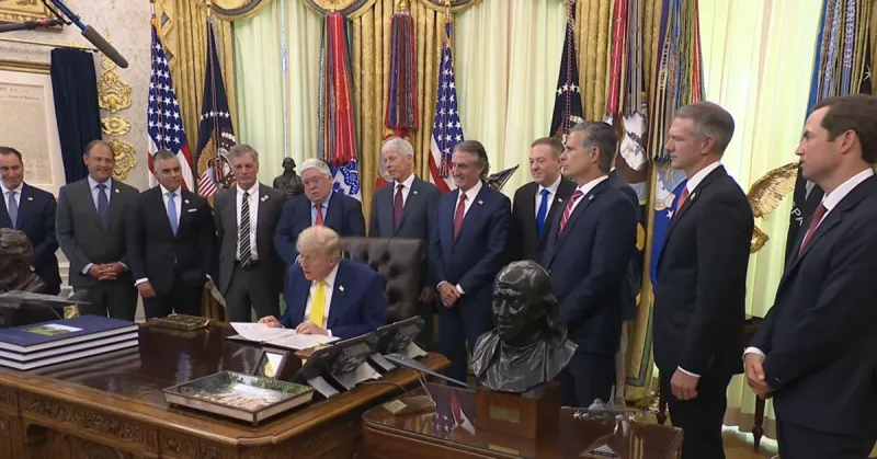 Gordon joins Trump to announce $700 million for U.S. coal, AI power