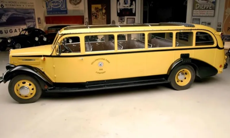 Yellowstone Bus Used In Movies Is Back At Yellowstone