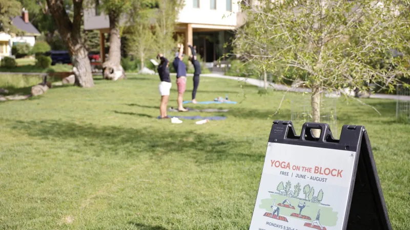 Namaste: Summer brings free outdoor yoga throughout the valley