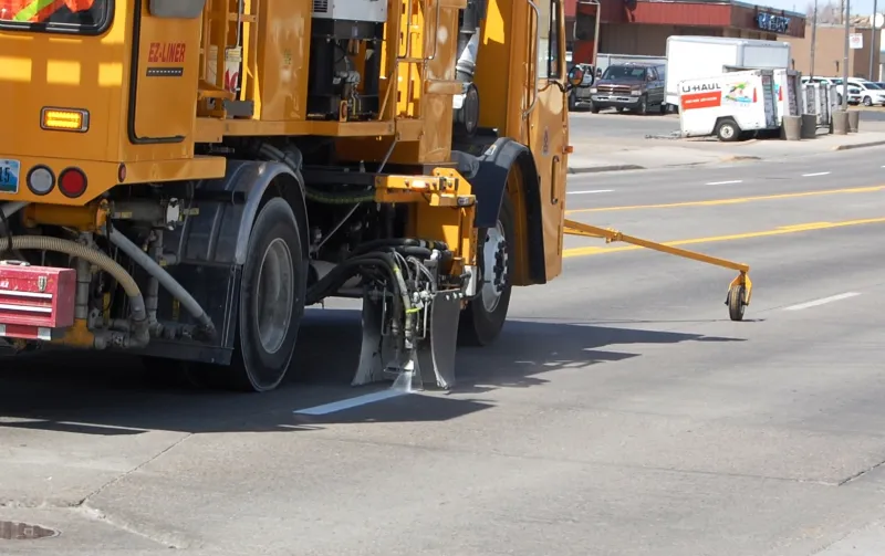 Heads up: Overnight road striping work starts tonight