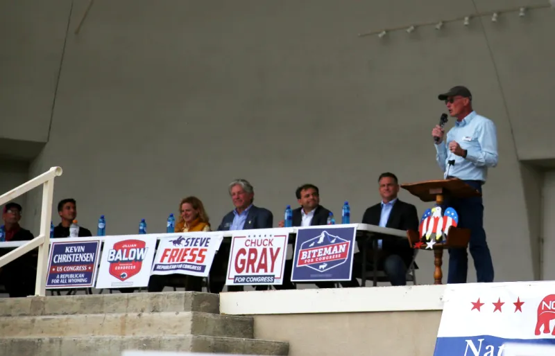 Seven GOP US House candidates talk federal spending, energy rules, inflation at Casper's Politics in the Park