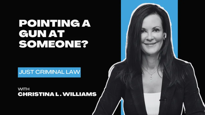 Pointing a Handgun at Someone: Self-Defense or a Felony?
