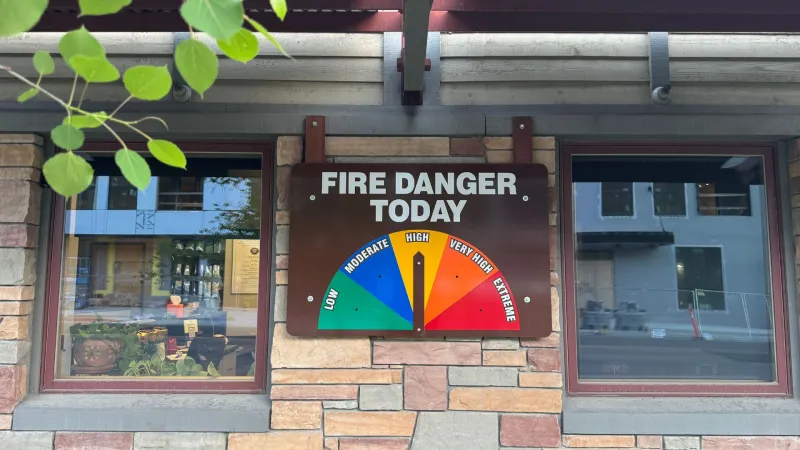 Fire danger elevated to 'high' on BTNF, Elk Refuge, Grand Teton