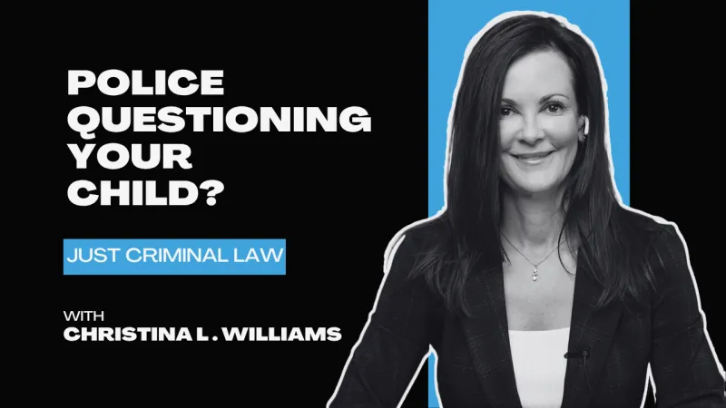 If Police Question Your Kid, Say This