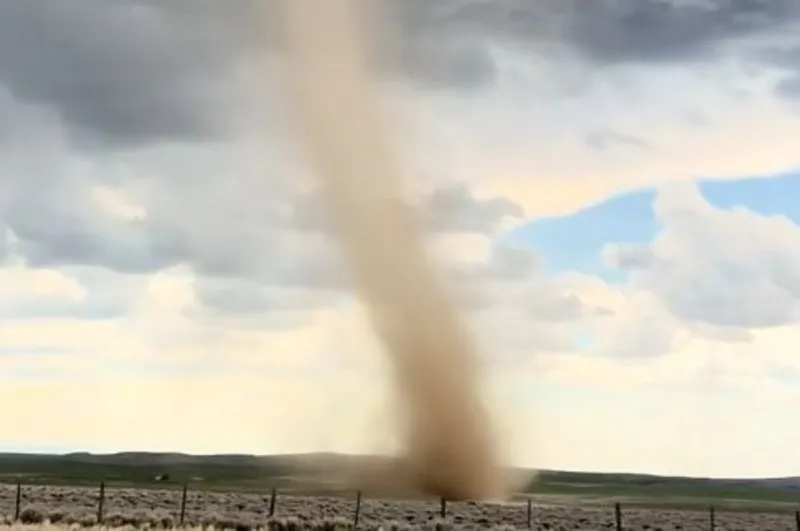 WATCH: Big Piney Wyoming Twister, Last Saturday