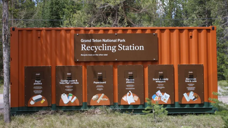 Pilot program in Colter Bay linked to 15% more waste being recycled