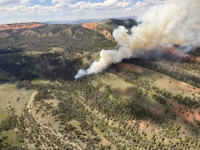 Kinky Creek Fire now an estimated 350 acres