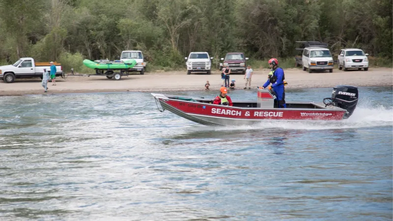 TCSAR rescues woman in Snake; urges proper safety, skill level, gear
