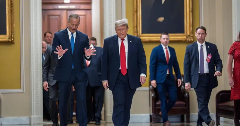 Trump clashes with Senate Republicans over Iran war vote after calling off bill signing