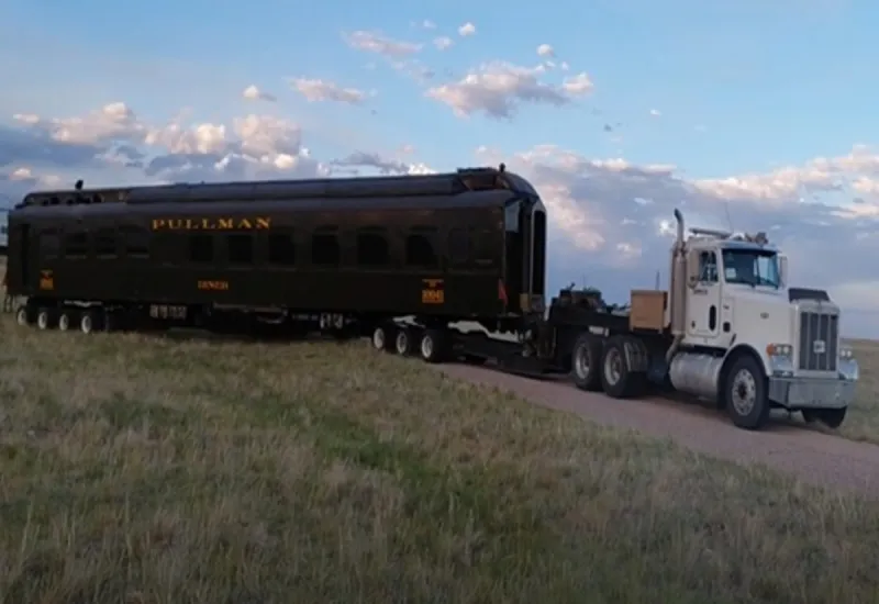 Rail Cars Now On Display Downtown Cheyenne