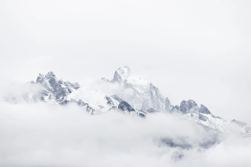 SNAPPED: Frosty mountaintops in June