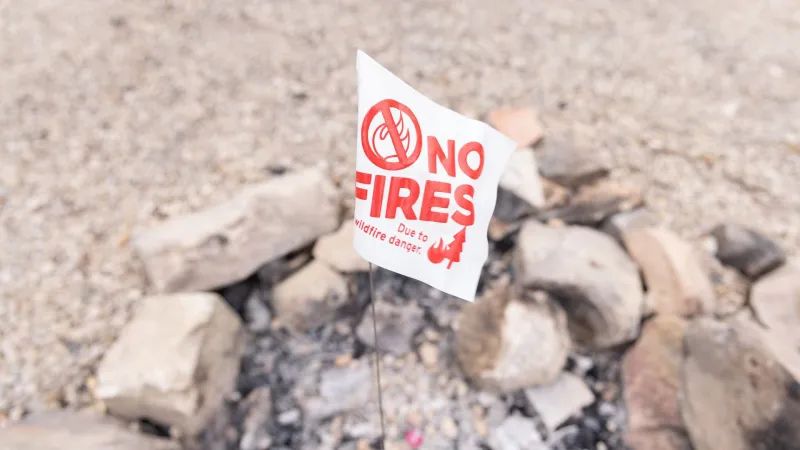 Neighboring counties to east and west implement fire bans amid drought