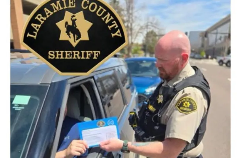 Laramie County Sheriff's Office Launches "Blue Envelope" Program