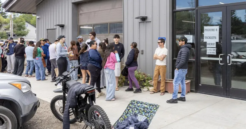 Figure 8s frenzy: Tickets sell out in 90 minutes