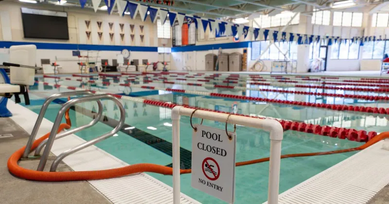Rec Center lap pool closed for 6 to 8 weeks