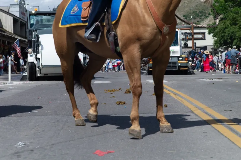 July 4 parades: Flags, floats, road apples and street sweepers