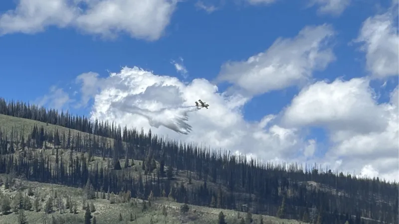 Kinky Creek Fire 56% contained; Darwin Ranch 'set' status lifted