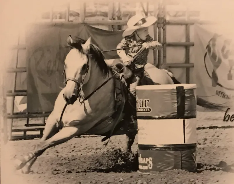 Wyoming cowgirl returns to world's largest youth rodeo as the one to beat